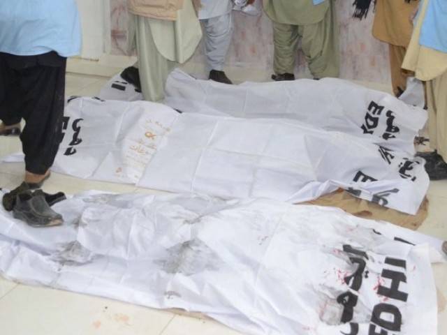 پشاور میں 4 افراد کی بوری بند لاشیں برآمد