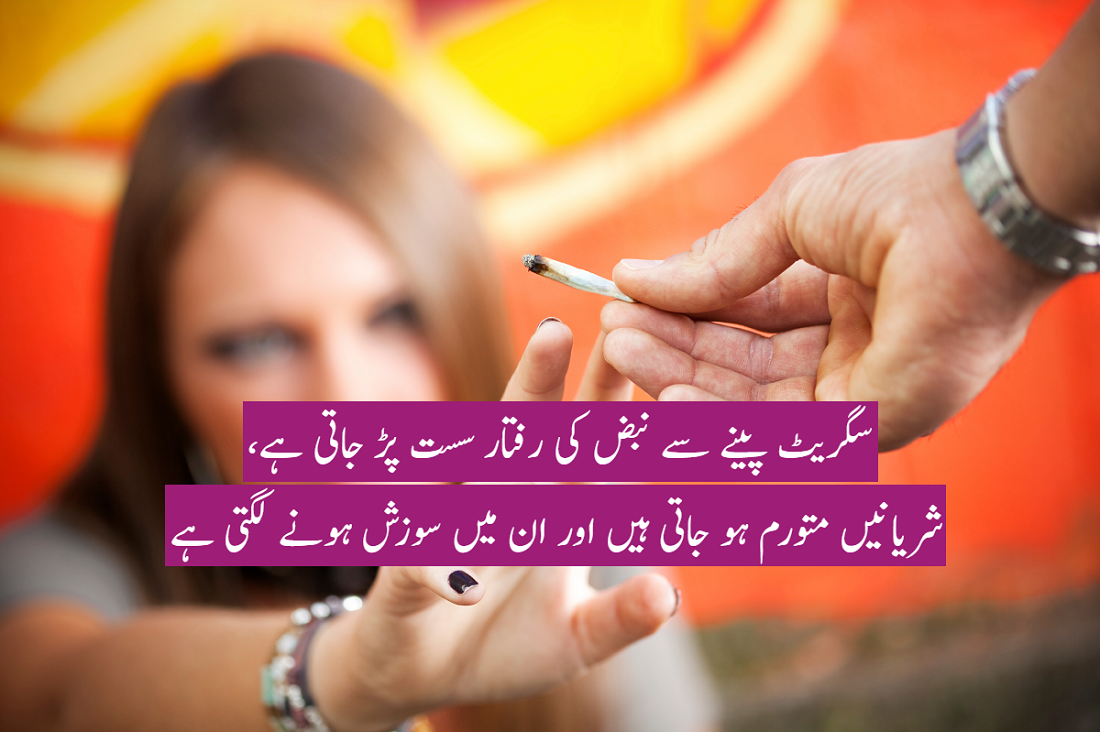 سگریٹ نوشی نشہ بازی کا پہلا زینہ