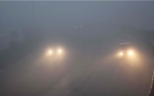 پنجاب میں موٹروےکے مختلف حصوں پر شدید دھند