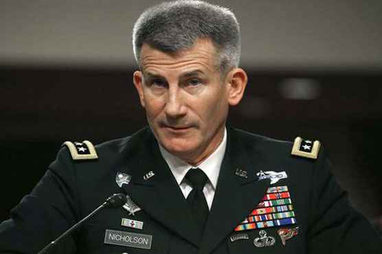 پاکستان اور افغانستان کو مل کر دشمن کیخلاف کارروائی کرنا ہو گی: جنرل نکلسن