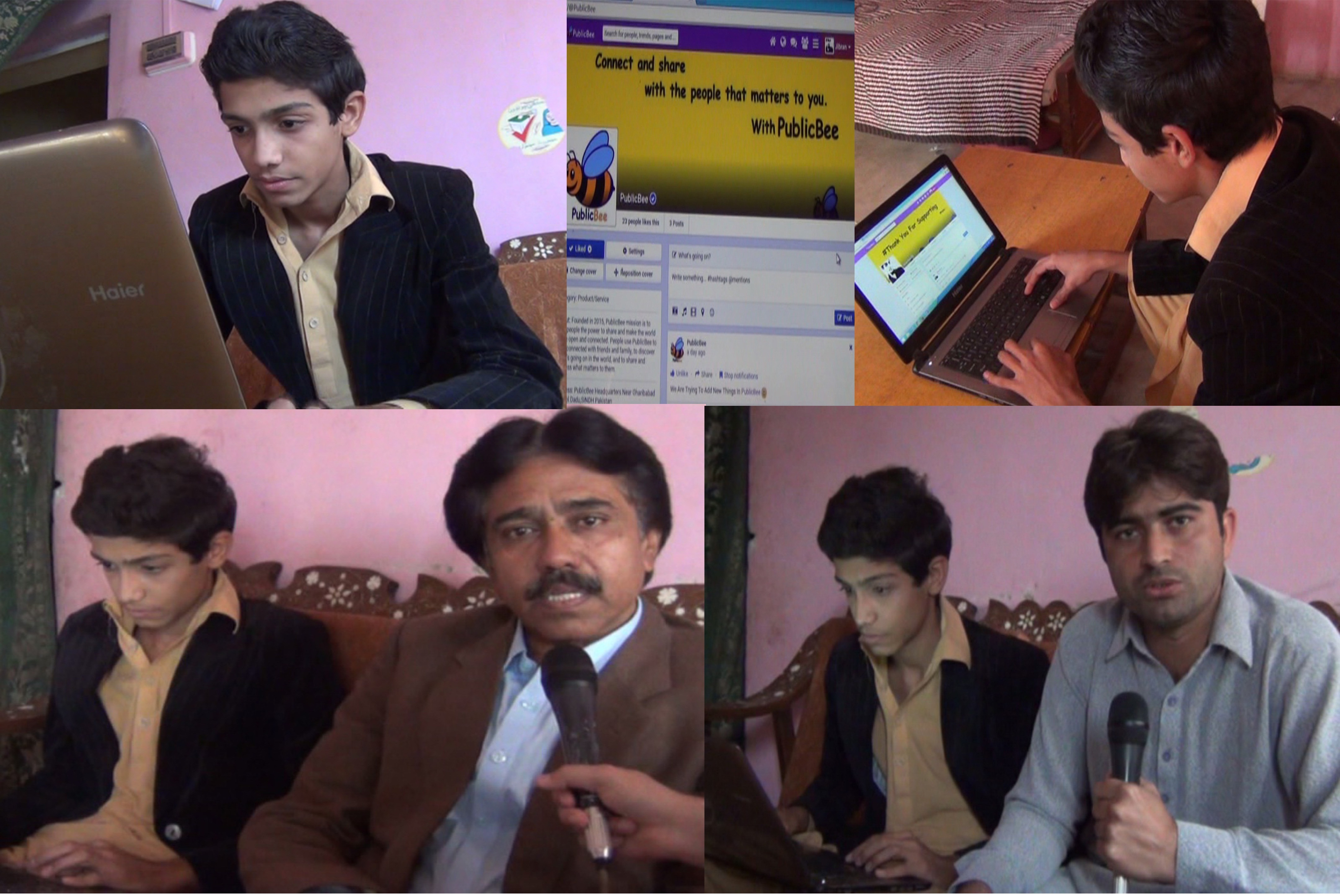 15 سالہ جبران خان کورائی نے فیس بوک اور ٹوئٹر کی طرح انٹرنیشنل سماجی رابطوں کی ویب سائیٹ پبلک بی متعارف کرکے ایک نیا رکارڈ قائم کر دیا