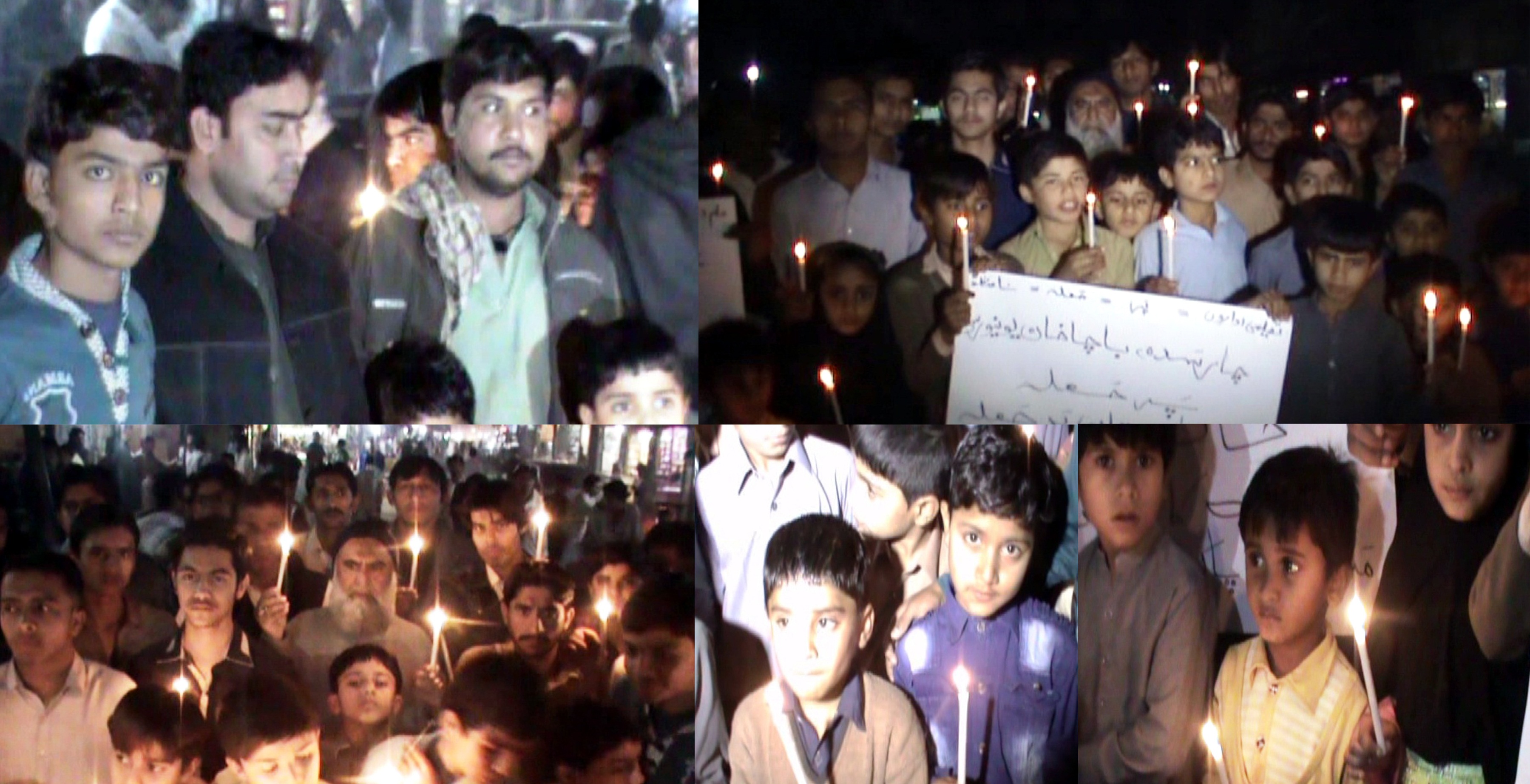 خیرپور ناتھن شاہ : سانحہ باچا خان یونیورسٹی کے شہدائے کی یاد میں شمع روشن