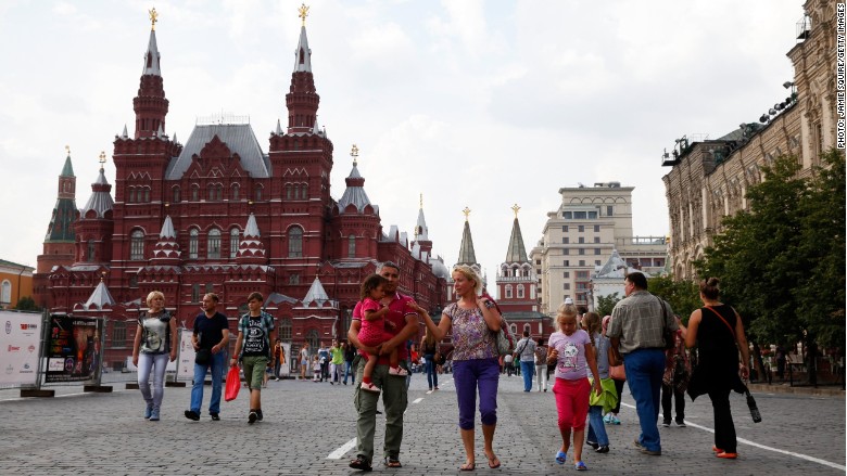 Moscow Tourists