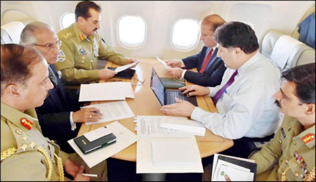 Nawaz Sharif Arrivedin Tehran