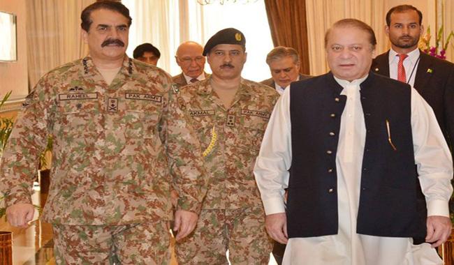 PM Nawaz , Army Chief