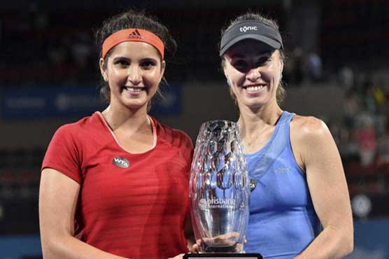 ثانیہ مرزا نے بریسبین انٹر نیشنل ٹینس ڈبلز ایونٹ اپنے نام کر لیا