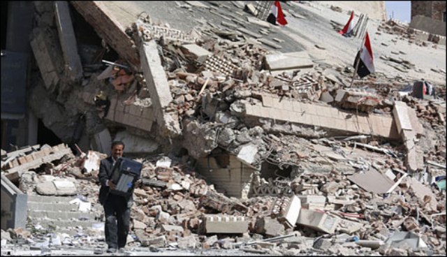 یمن میں سعودی عرب کی فضائی کارروائی ، 9 افراد ہلاک