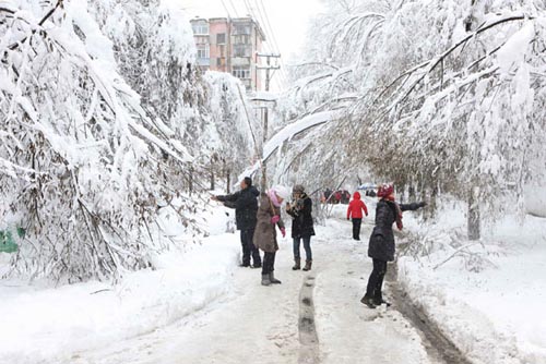 چین میں سردی کی شدت کا 30 سالہ ریکارڈ ٹوٹ گیا، درجہ حرارت منفی 28 ڈگری ریکارڈ