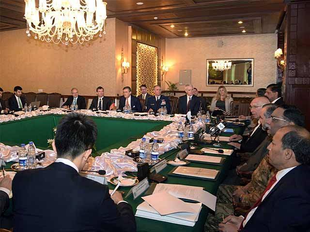 چار فریقی مذاکرات؛ افغان حکومت اور طالبان کے درمیان مذاکرات مارچ میں کرانے پر اتفاق