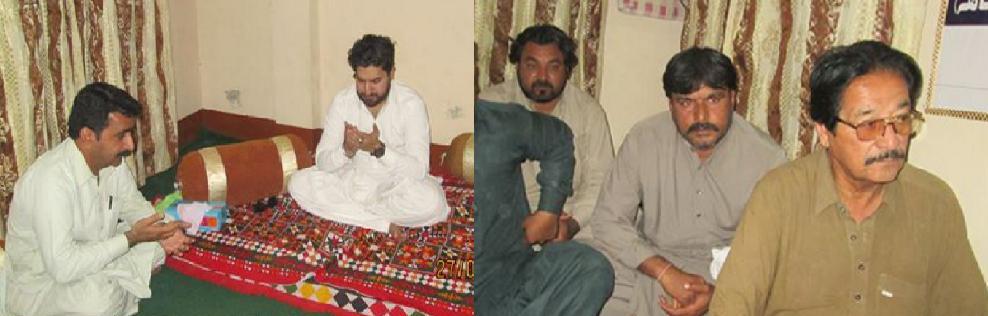 مخدوم فخر زماں کی پریس کلب کے سینئر نائب صدر کے بھائی کے انتقال پر تعزیت