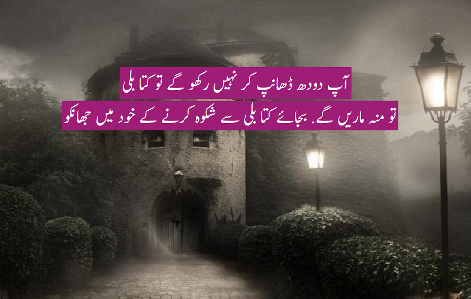 گھر میں اندھیرا ہے