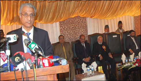 لاہور ہائی کورٹ کے چیف جسٹس کا ہائی کورٹ بار کی نئی عمارت کا افتتاح