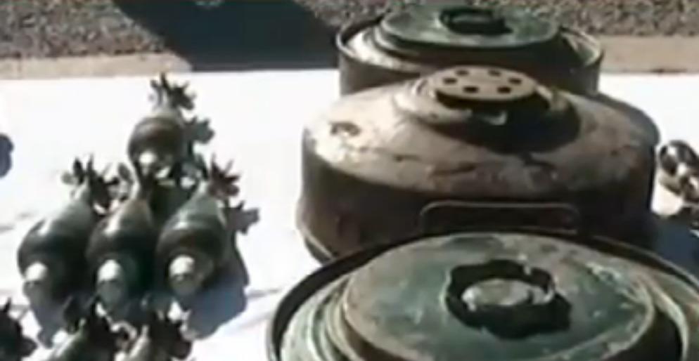 اورکزئی ایجنسی میں سیکیورٹی فورسز کی کارروائی؛ بھاری تعداد میں اسلحہ و بارودی سرنگیں برآمد