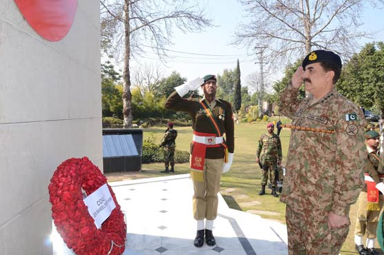 راحیل شریف کا کور ہیڈ کوارٹر چکلالہ کا دورہ، آپریشنل امور پر بریفنگ دی گئی