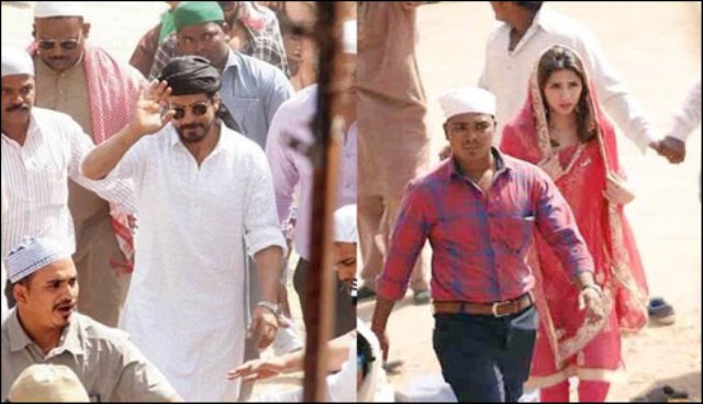 شاہ رخ اور ماہرہ کی فلم’رئیس‘کی نئی جھلک جاری