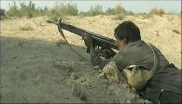 شکار پور میں ڈاکوؤں کیخلاف آپریشن ،1 اہلکار شہید،5 ڈاکو ہلاک