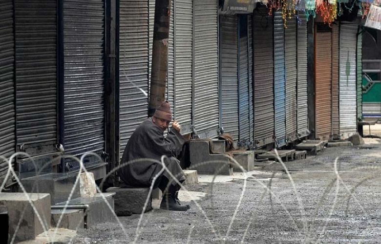 مقبوضہ کشمیر: شٹر ڈاؤن ہڑتال، سڑکیں سنسان، کاروباری مراکز بند