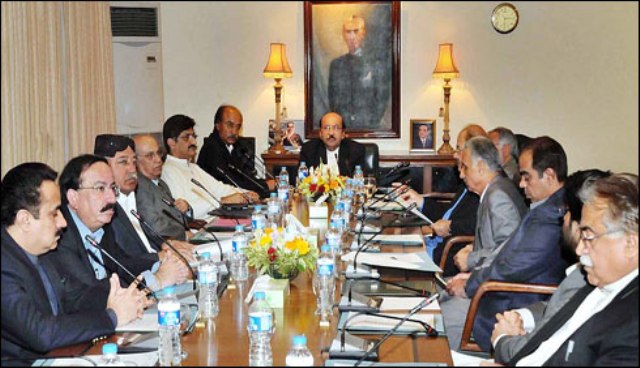 Sindh Government Cabinet Meeting