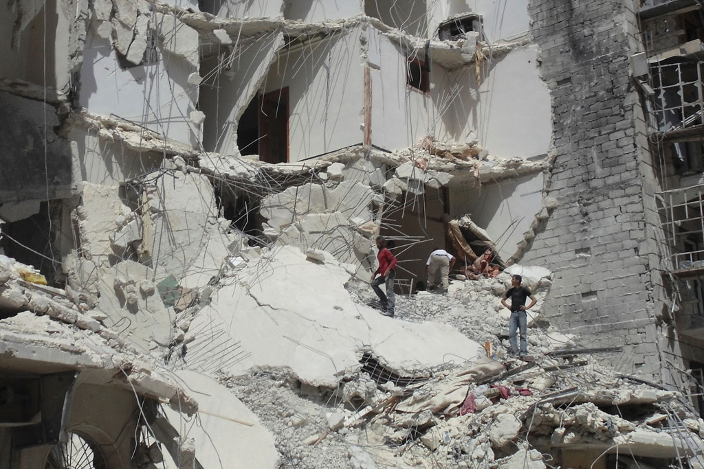 Syria Hospital Blast