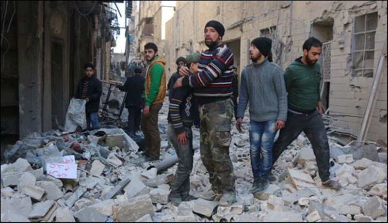 شام میں جنگ سے ہلاکتوں کی تعداد پونے پانچ لاکھ ہو گئی،رپورٹ