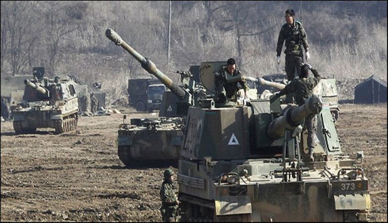 امریکااور جنوبی کوریا تاریخ کی سب سے بڑی مشترکہ فوجی مشقیں کریں گے