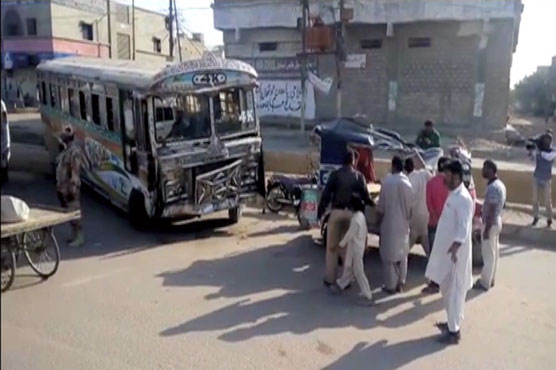 نیو کراچی : بس الٹنے سے خاتون، ٹرک ایمبولینس حادثے میں شہری جاں بحق
