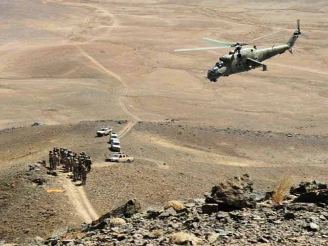 افغانستان میں آپریشن اور ڈرون حملے میں داعش کمانڈر سمیت 57 جنگجو ہلاک