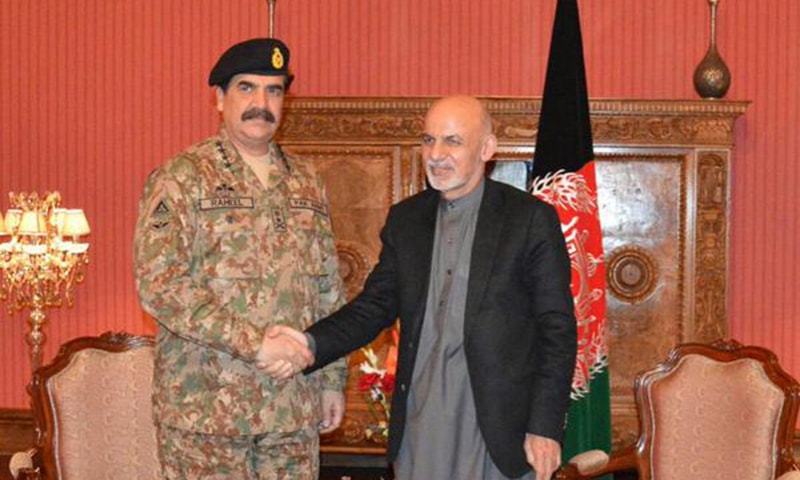 آرمی چیف کی اشرف غنی سے ملاقات، شوال آپریشن اور سرحدی امور پر بات چیت