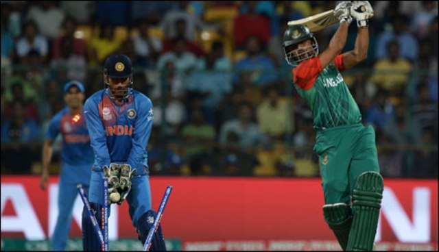 ورلڈ ٹی ٹوئنٹی:بھارت نے سنسی خیز مقابلے کے بعد بنگلہ دیش کوہرادیا