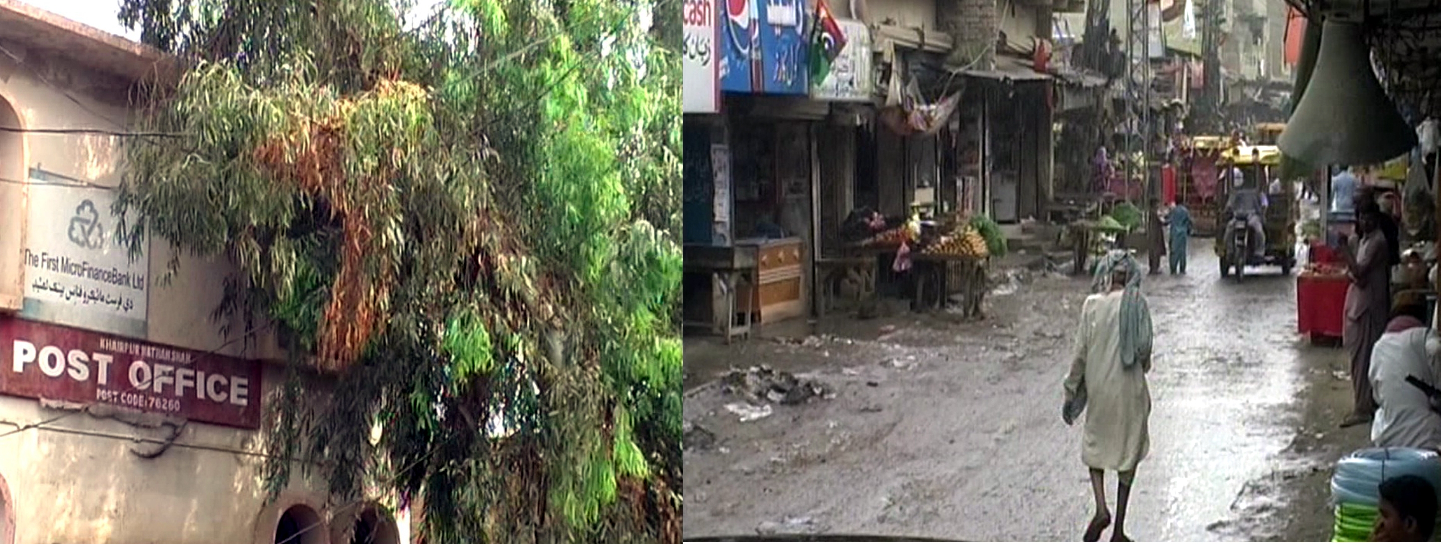 ناتھن شاہ میں ٹھنڈی ہواہوں کے ساتھ بارش فروری کے بعد موسم خوشگوارہوگیا۔