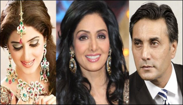 دو پاکستانی اداکاروں کی سری دیوی کے ساتھ پہلی بالی وڈ فلم