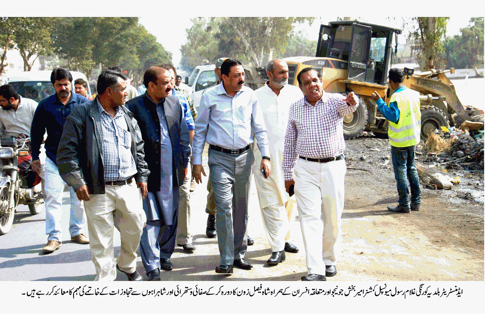 برساتی نالوں اور شاہراہوں سے تجاوزات کے خاتمے کے حوالے سے گرینڈ آپریشن کا آغاز