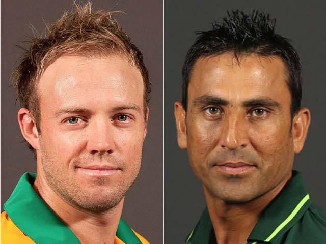 ڈی ویلیئرز نے سوئپ شاٹ میں یونس کواپنا استاد قرار دے دیا