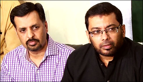 Mustafa Kamal and Dr Sagheer