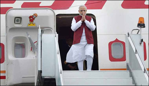 نریندر مودی کے غیر ملکی دوروں پر 567 کروڑ روپے خرچ