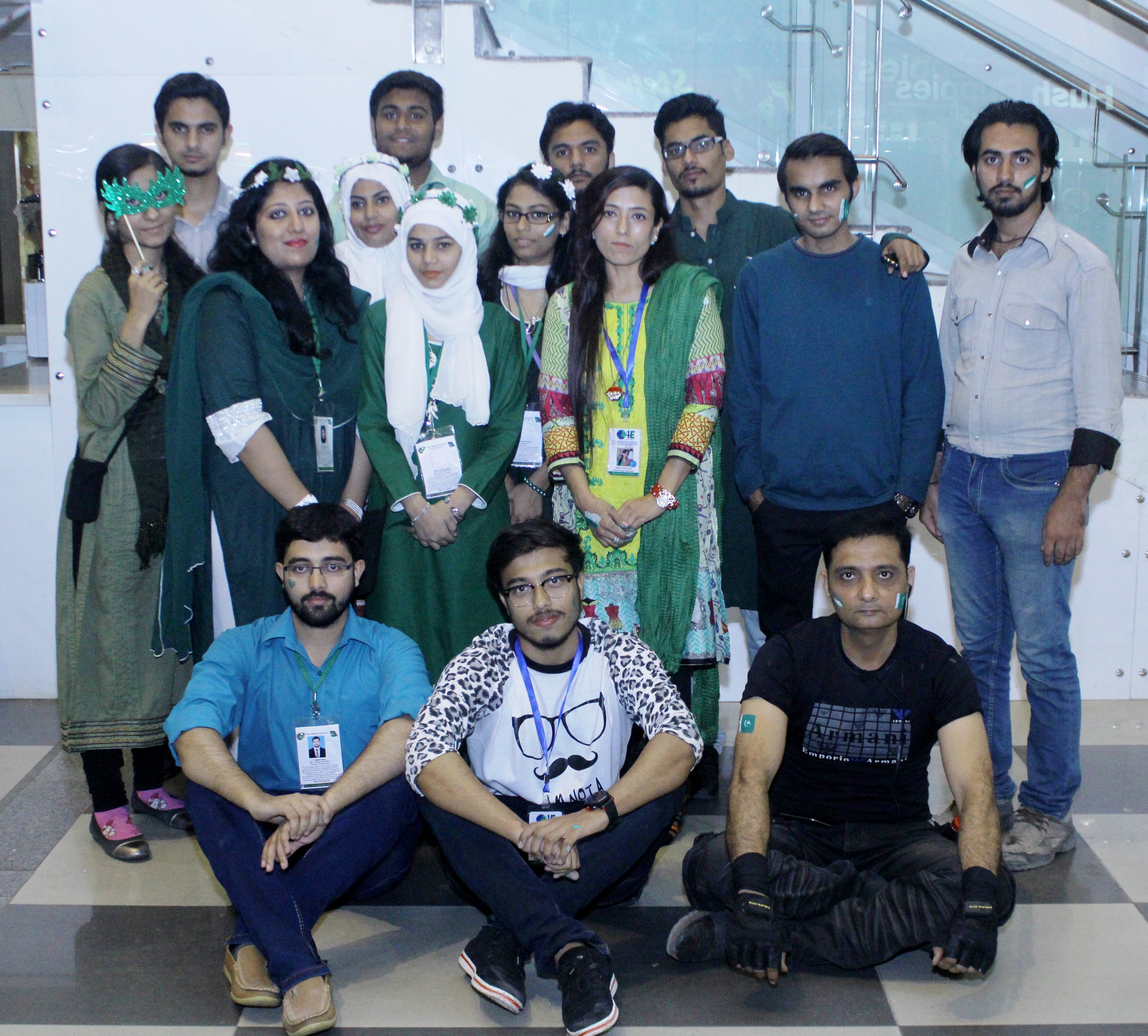 یوم پاکستان  دی گرین ایگلز پاکستانـ پریس ریلیس