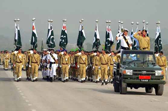 یوم پاکستان پریڈ کی فل ڈریس ریہرسل آج ہو گی، جڑواں شہروں میں موبائل سروس معطل