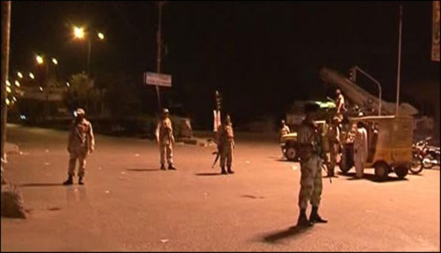 کراچی: ملیر میں رینجرز کا آپریشن،5 افراد زیرِ حراست