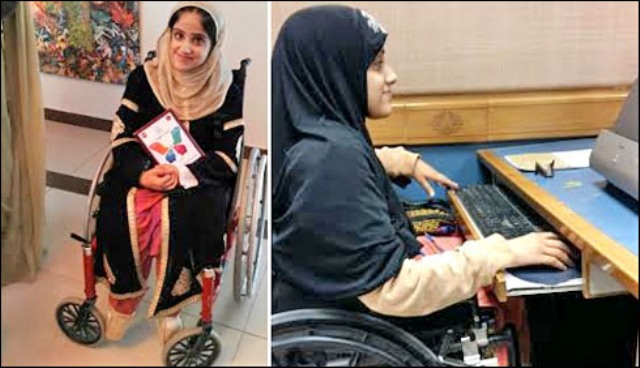 ساشا مگسی ، معذوری مجبوری نہیں