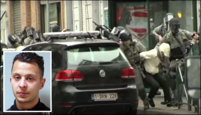 پیرس حملوں کا مرکزی ملزم صالح عبدالسلام برسلز سے گرفتار