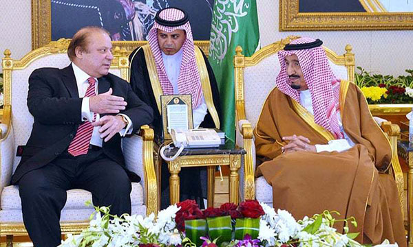 وزیراعظم کی سعودی فرمانروا سے ملاقات، دو طرفہ تعلقات پر تبادلہ خیال