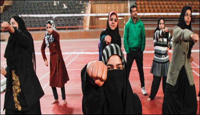 امریکا میں مسلم خواتین نے مارشل آرٹس سیکھنا شروع کردیا