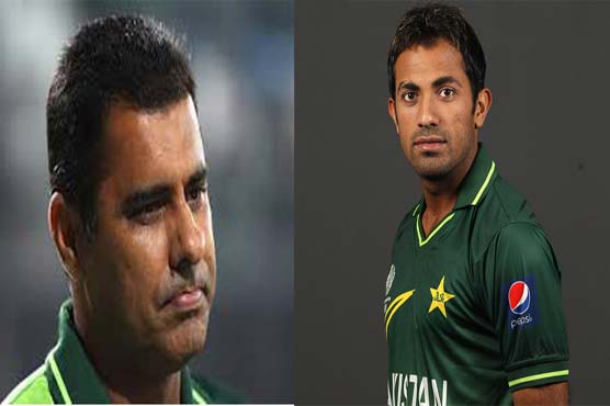 انکم ٹیکس گوشوارے جمع نہ کرانے پر وقار یونس اور وہاب ریاض کو جرمانہ