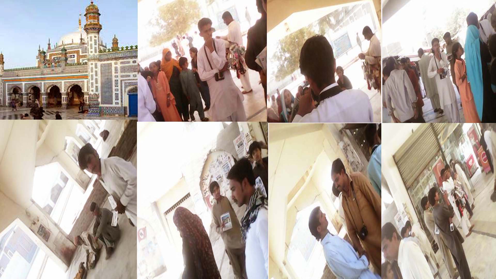 حضرت شاہ لطیف بھٹائی پر کیمرہ مینوں کا آزار طویل عرصے کے بعد ایک بار پھر فوٹوگرافی کا کام شروع زائرین پریشان
