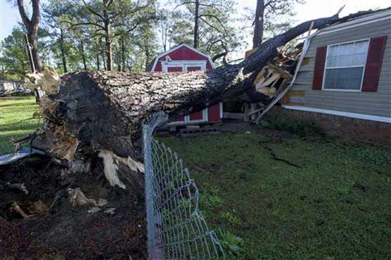 55 houses destroyed