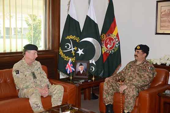 آرمی چیف سے نکولس کارٹر کی ملاقات، دفاعی تعاون بڑھانے پر تبادلہ خیال