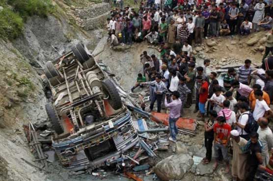 اڑیسہ: بس کھائی میں گرنے سے 30 ہلاک، 8 زخمی