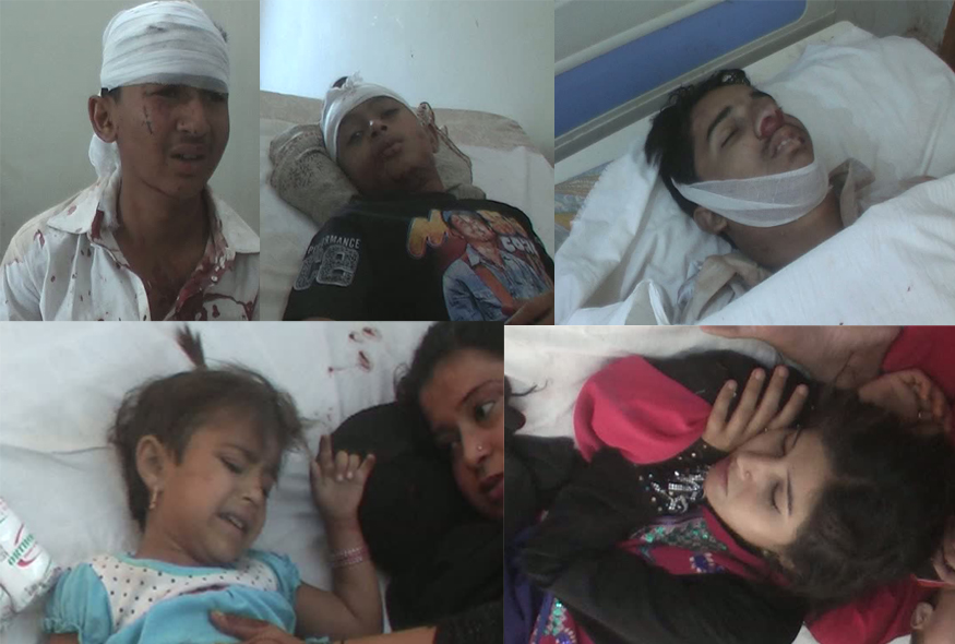 سیہون شریف میں انڈس ھائے وے روڈ پر تیزرفتار وین کا ٹائر برسٹ ہو گیا