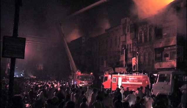کراچی : فائر بریگیڈ کی موجودگی کے باوجود شہر غیر محفوظ