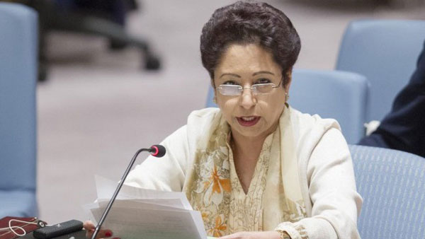 بھارت کے ساتھ برابری کی بنیاد پر بہتر تعلقات علاقائی امن کے لئے ضروری ہیں: ملیحہ لودھی